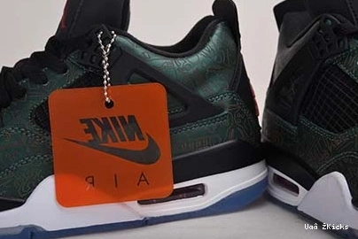 LAKER AJ4-1043515 Sophisticated JORDAN 4 GREEN 578 RETRO AIR 0818